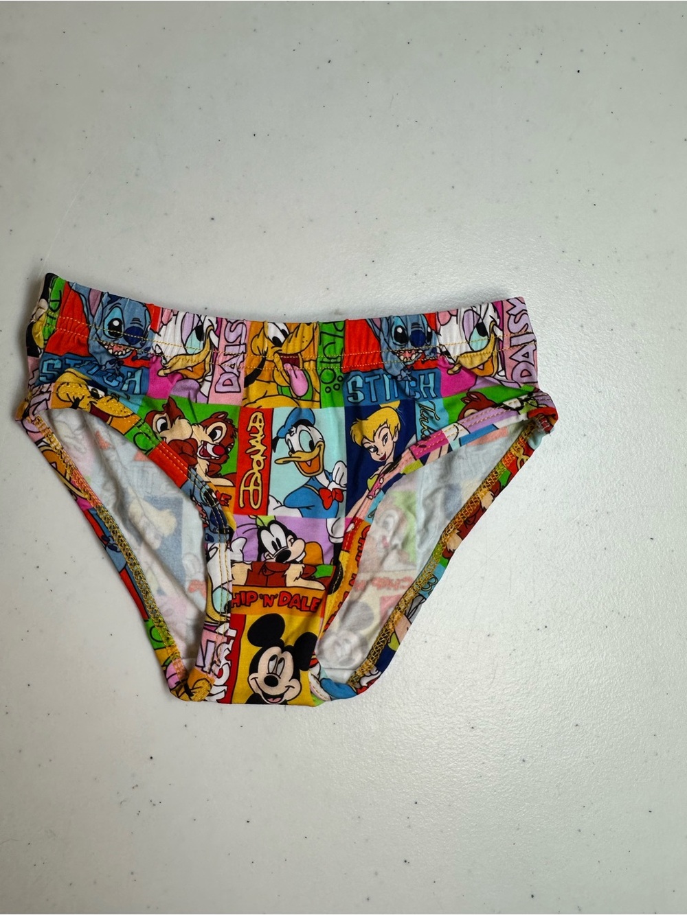 NWT BAMBOO Child Girls Multi Color Disney Underwear- Size XXS - 3/4T